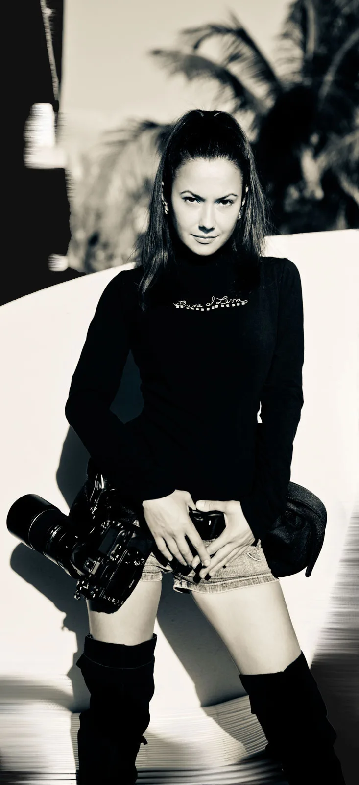 Spasimira holding her camera